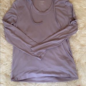 Lavender active wear hoodie